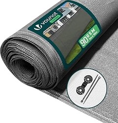 mallas de sombreo grises para exteriores modernos