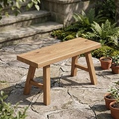 muebles de madera para porches rústicos
