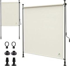 Guía práctica para instalar un toldo vertical beige en la terraza