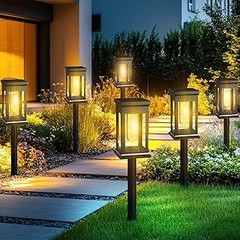 Cómo instalar y mantener luces solares en caminos exteriores