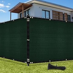 mallas de sombreo verdes para vallado