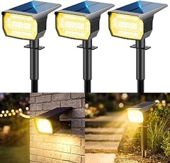 luces solares para caminos exteriores