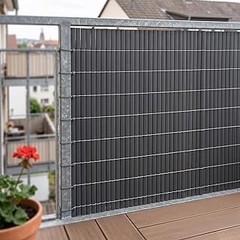 pantallas de privacidad de bambú para terraza