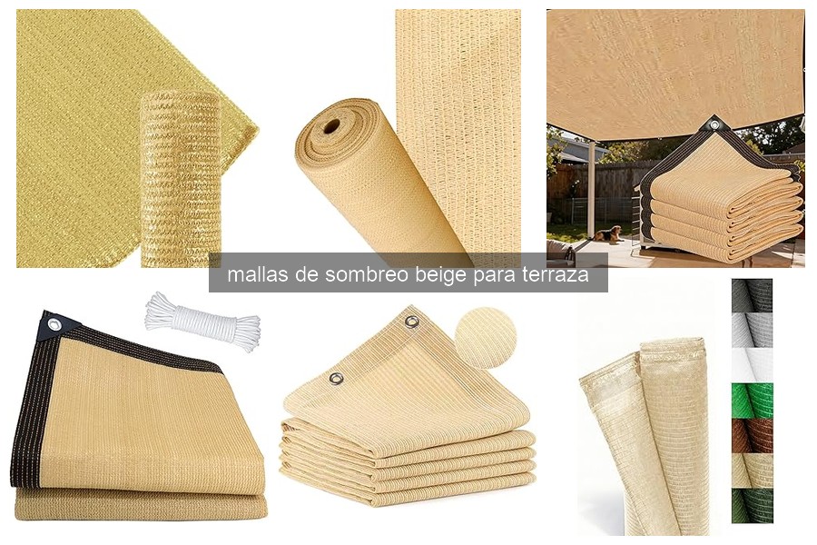 Beneficios de las Mallas de Sombreo Beige para Terrazas