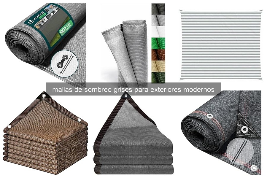 Beneficios de las mallas de sombreo grises para exteriores