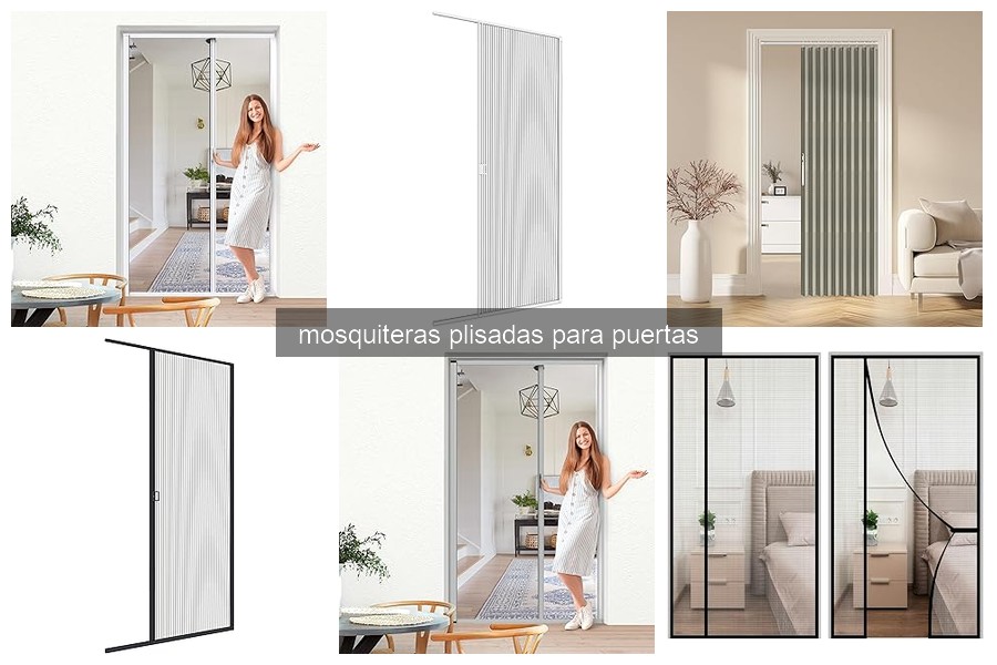 Beneficios de las mosquiteras plisadas para puertas