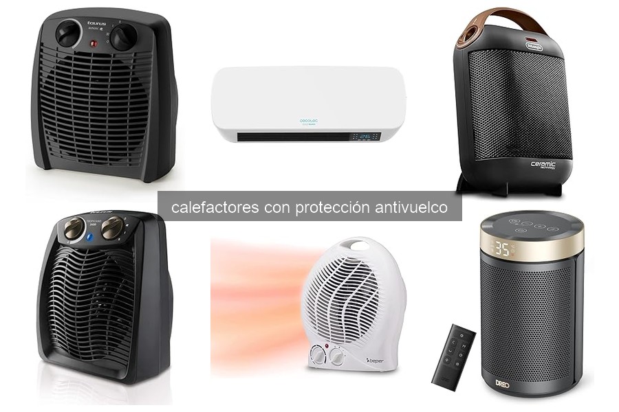 Beneficios de los calefactores con protección antivuelco