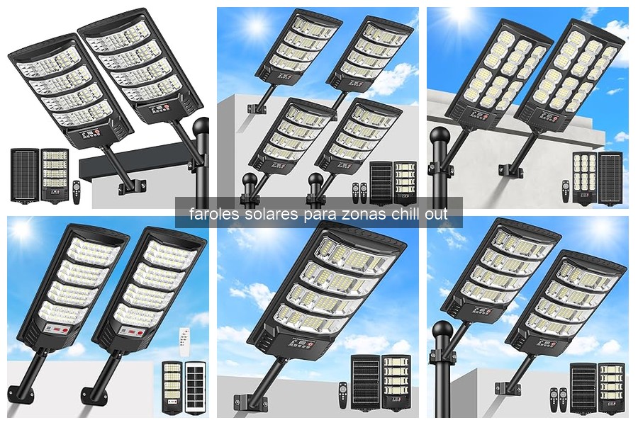 Beneficios de los Faroles Solares en Zonas Chill Out