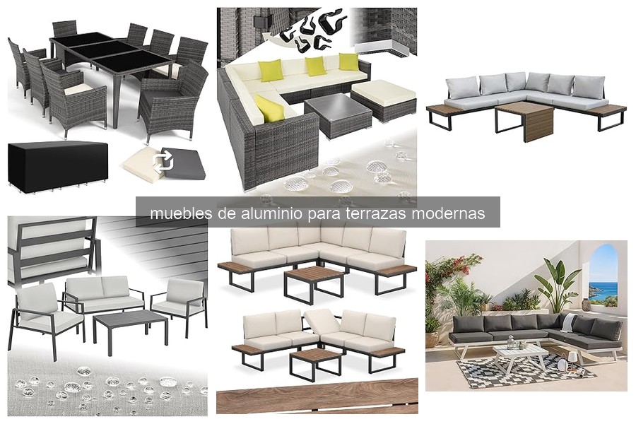 Beneficios de los Muebles de Aluminio para Terrazas Modernas