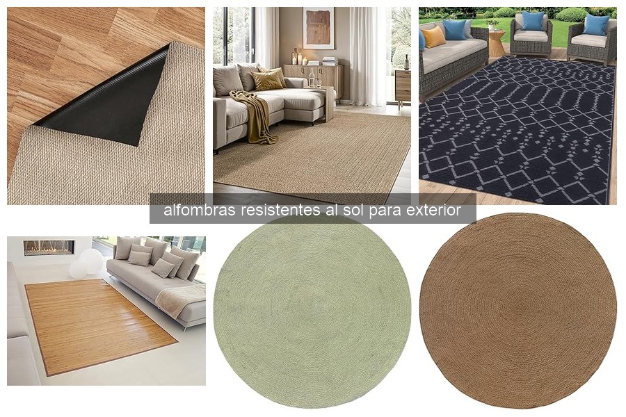 Cómo elegir alfombras resistentes al sol para exteriores