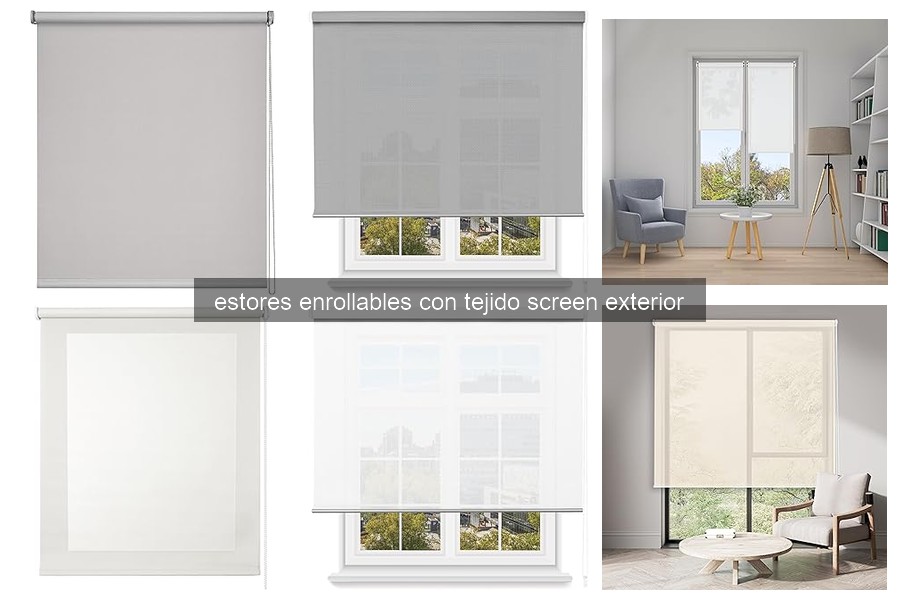 Cómo elegir estores enrollables screen exterior para tu hogar