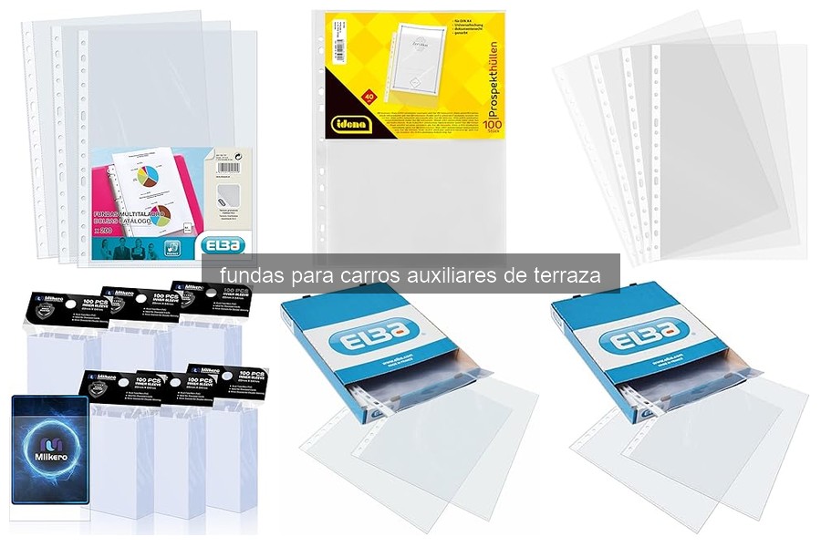 Cómo elegir la funda adecuada para tu carro auxiliar de terraza