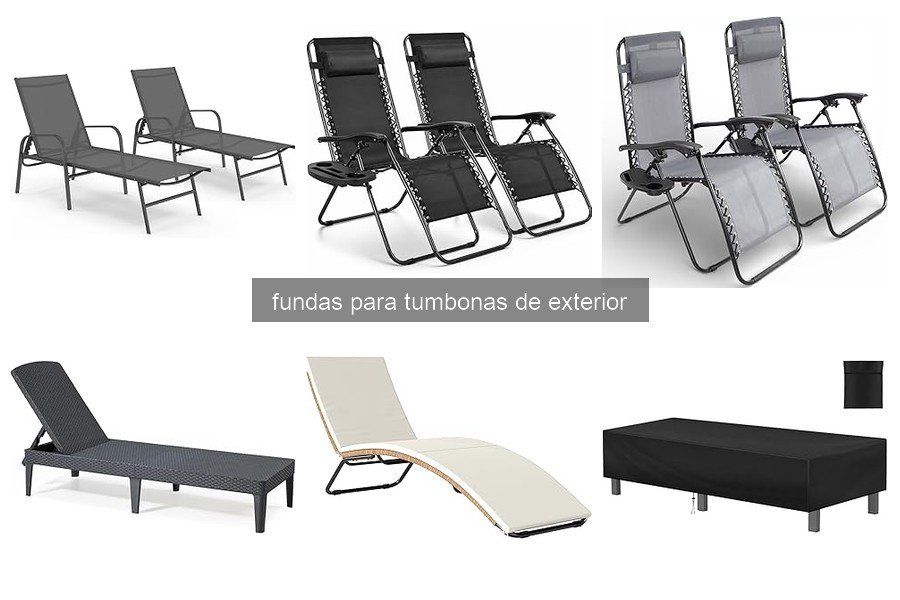 Cómo elegir la funda adecuada para tumbonas de exterior