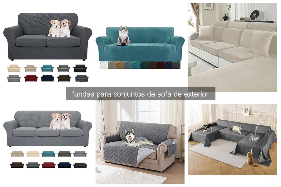 Cómo elegir la funda ideal para tu sofá de exterior