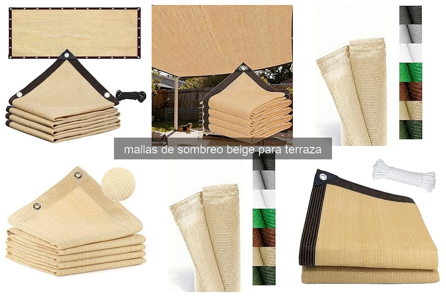 Cómo elegir la malla de sombreo beige para tu terraza