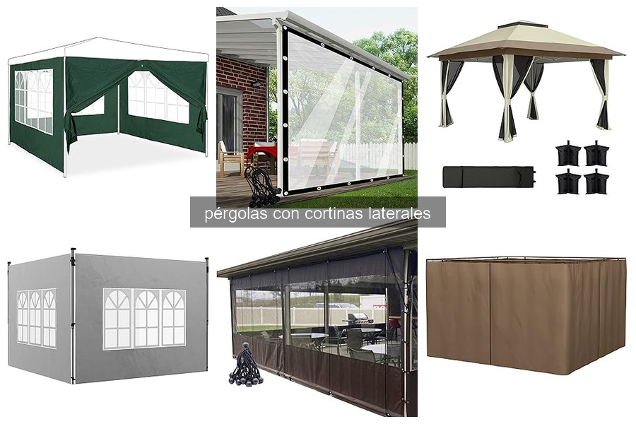 Cómo elegir la mejor pérgola con cortinas laterales para tu jardín