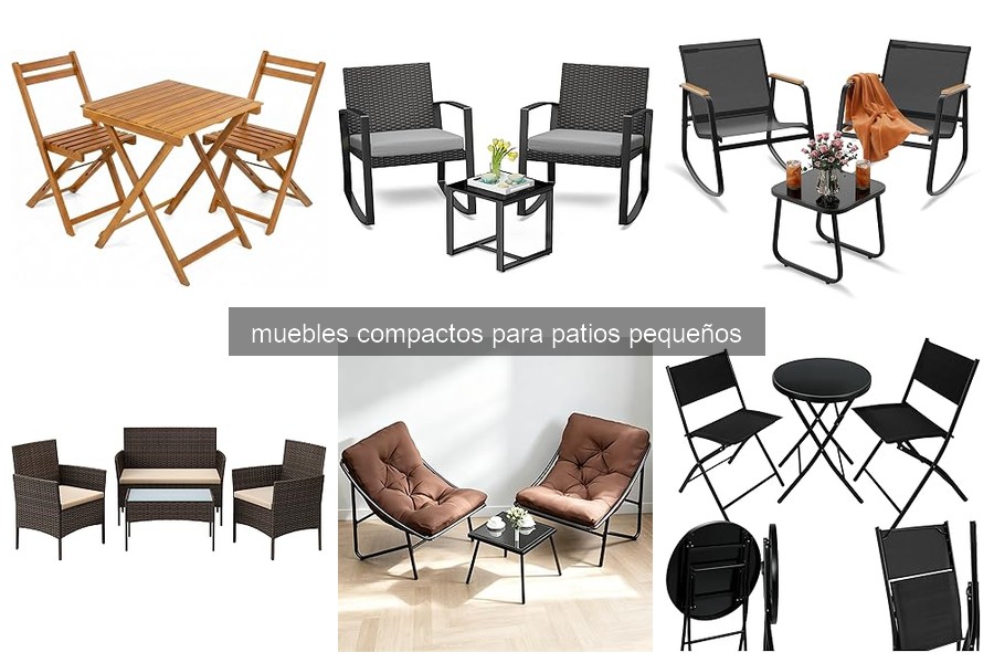 Cómo Elegir Muebles Compactos para Patios Pequeños en 2026