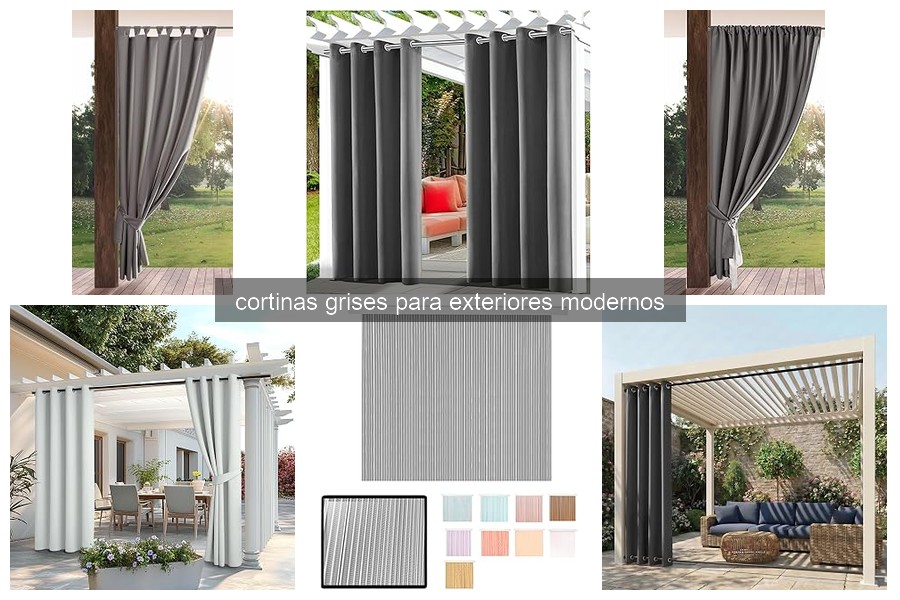 Cómo Instalar Cortinas Grises para Exteriores: Guía Paso a Paso
