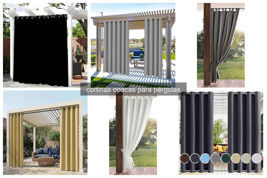 Cómo instalar cortinas opacas en tu pérgola fácilmente