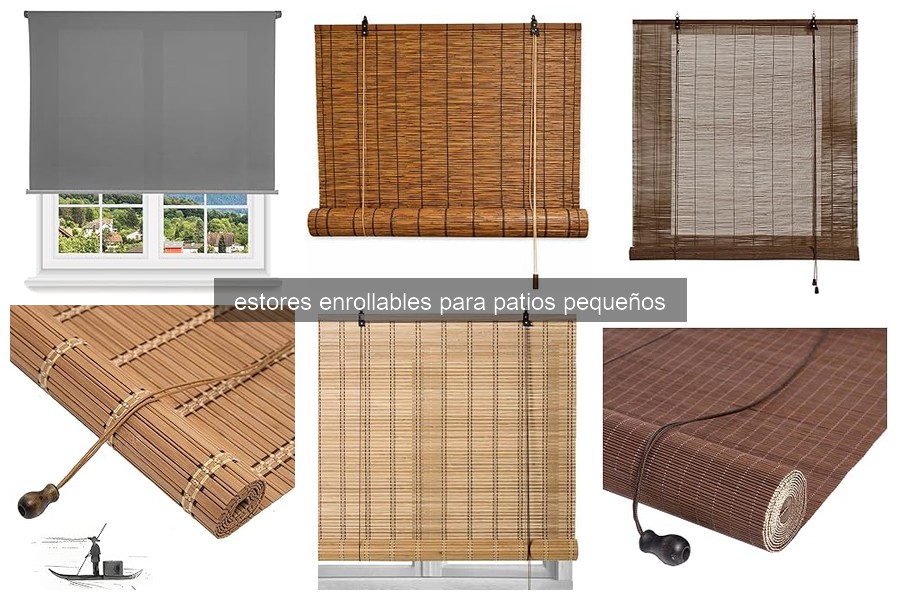 Cómo instalar estores enrollables en patios pequeños fácilmente