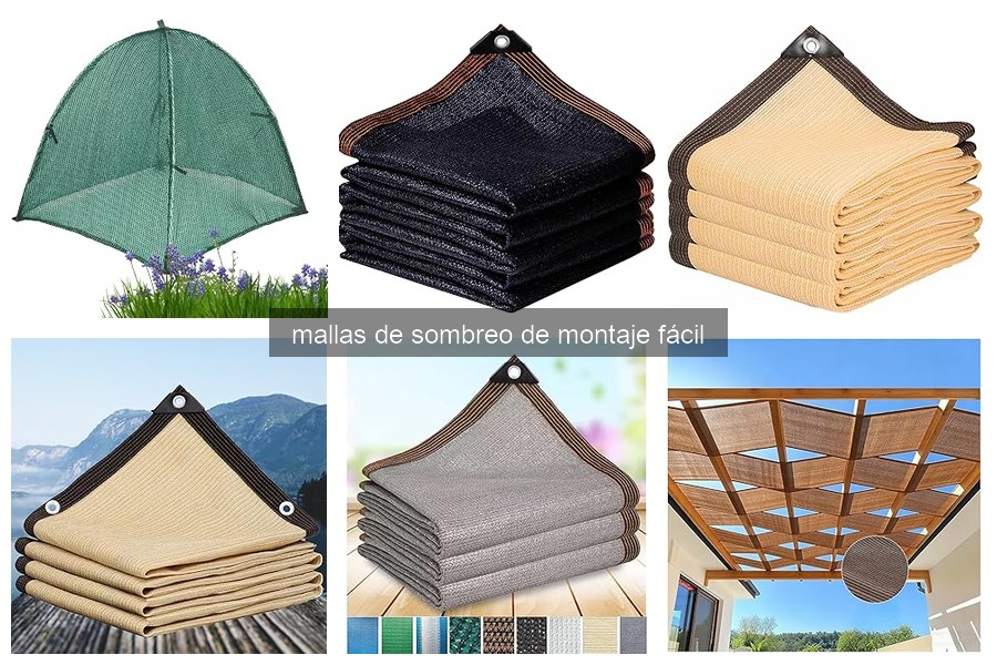 Cómo instalar mallas de sombreo de montaje fácil paso a paso