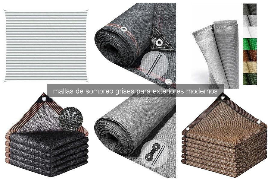 Cómo instalar mallas de sombreo gris en exteriores fácilmente