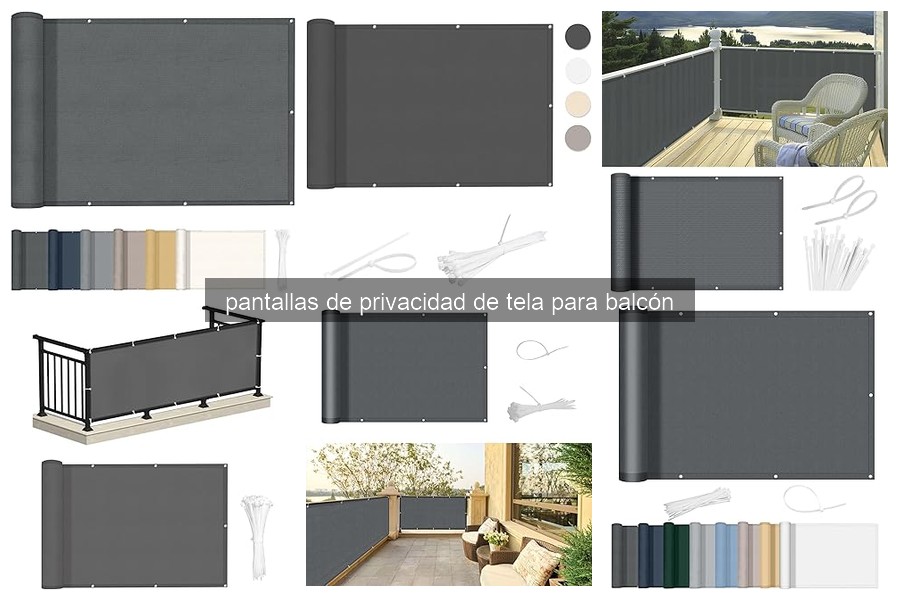 Cómo instalar pantallas de privacidad de tela en tu balcón