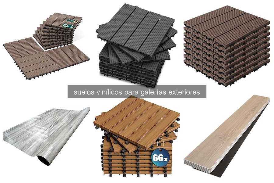 Cómo instalar suelos vinílicos en tu galería exterior