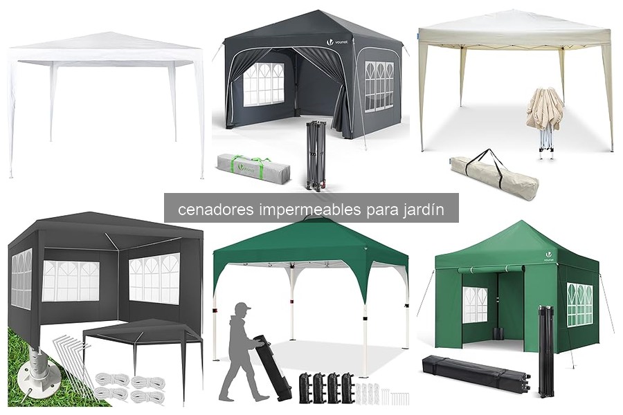 Cómo instalar un cenador impermeable en el jardín: guía práctica