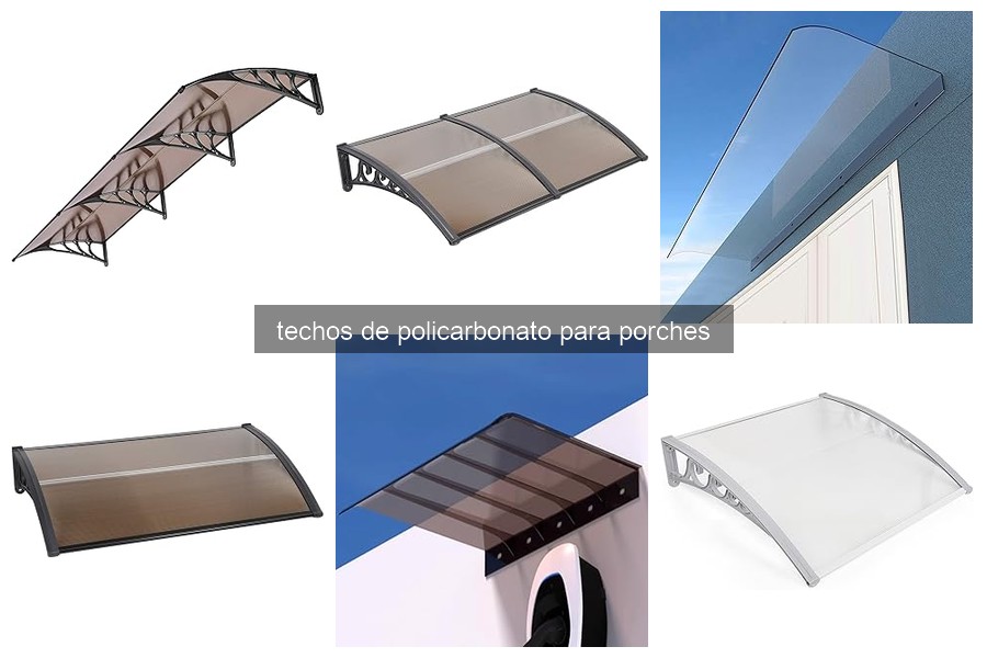 ¿Cómo instalar un techo de policarbonato en porches?