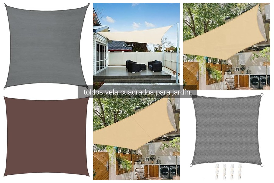Cómo instalar un toldo vela cuadrado en tu jardín