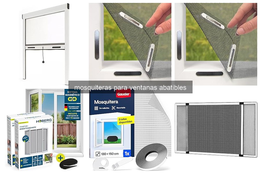 Cómo instalar una mosquitera en ventana abatible fácilmente