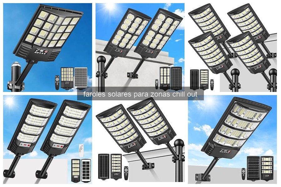 Cómo instalar y mantener faroles solares en zonas chill out