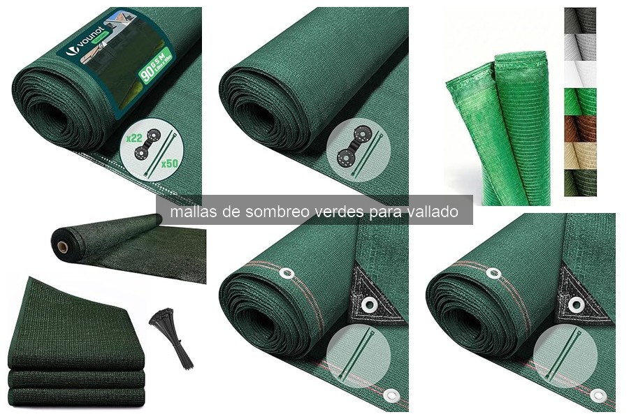 Cómo instalar y mantener mallas de sombreo verdes para vallado