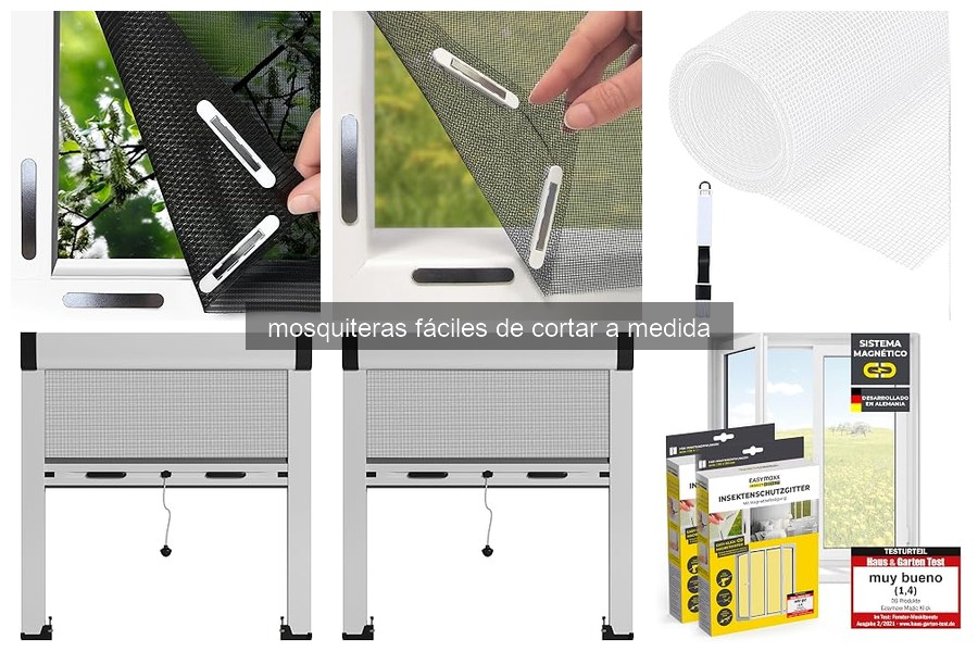 Cómo instalar y mantener mosquiteras a medida fácilmente