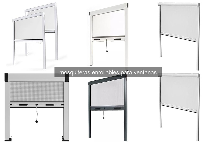Cómo instalar y mantener mosquiteras enrollables en ventanas
