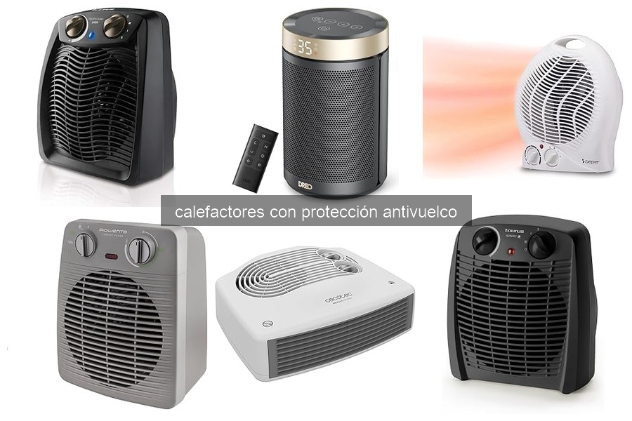 Cómo instalar y mantener un calefactor antivuelco