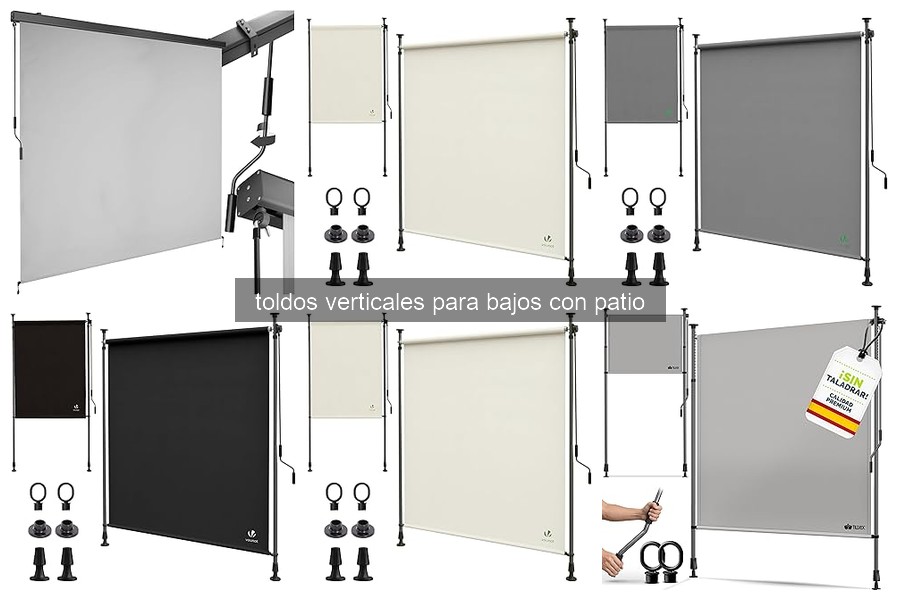 Cómo instalar y mantener un toldo vertical en tu patio
