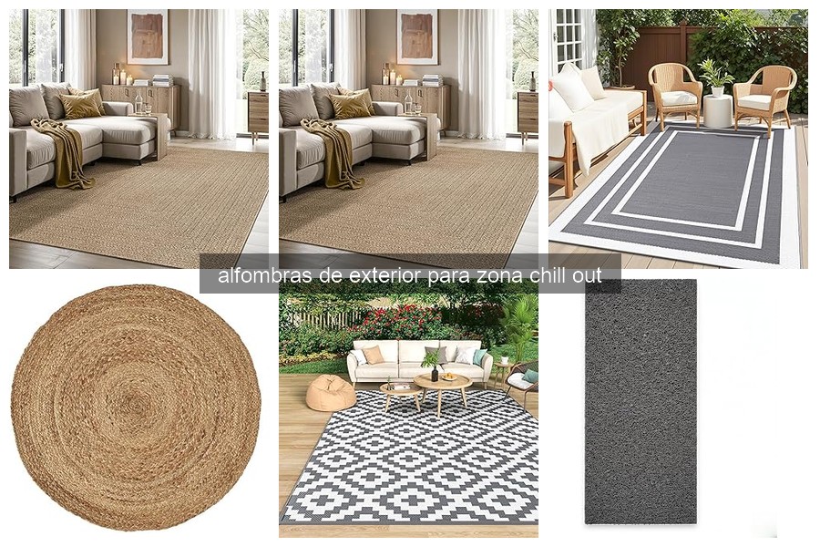 Cómo limpiar y mantener alfombras de exterior en chill out