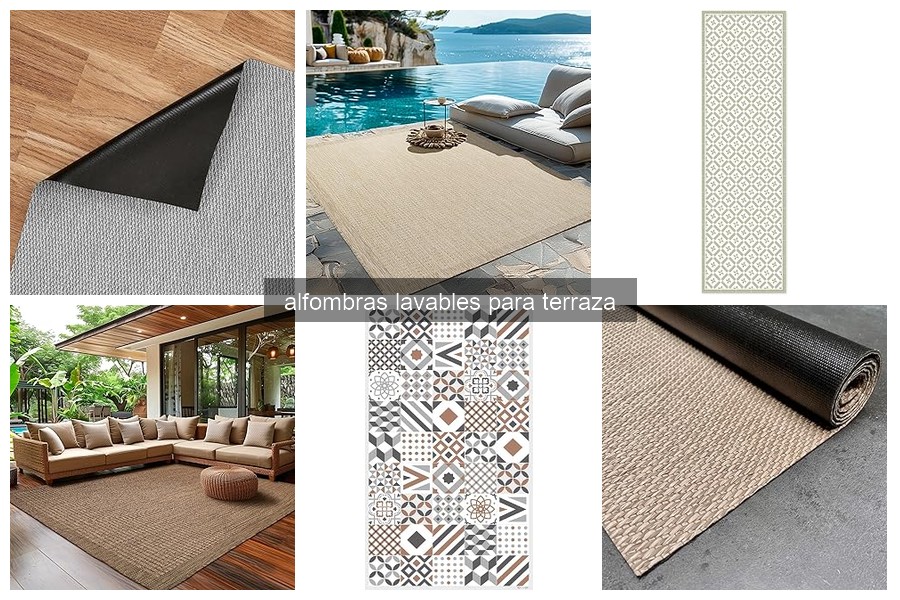 Cómo limpiar y mantener tu alfombra lavable para terraza