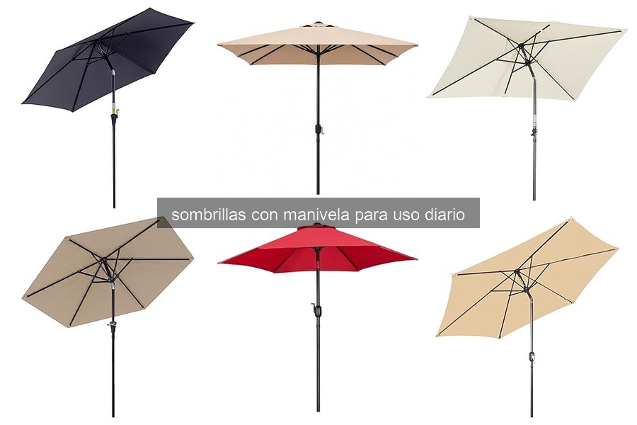 Cómo limpiar y mantener tu sombrilla con manivela fácilmente