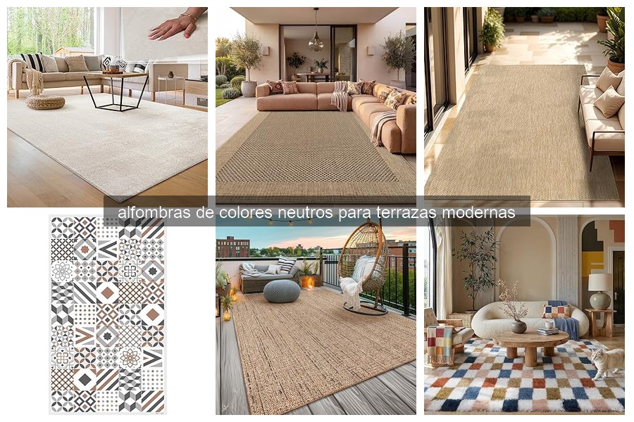 Comparativa de Alfombras Neutras para Terrazas 2026
