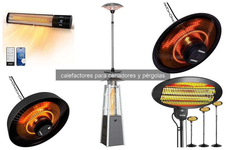 Comparativa de calefactores para cenadores y exteriores 2026
