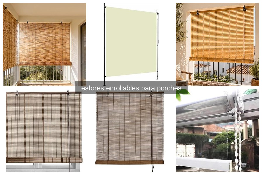 Comparativa de Estores Enrollables para Porches en 2026