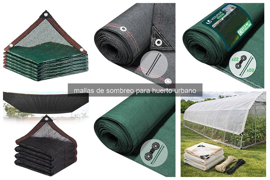 Comparativa de las Mejores Mallas de Sombreo para Huertos Urbanos
