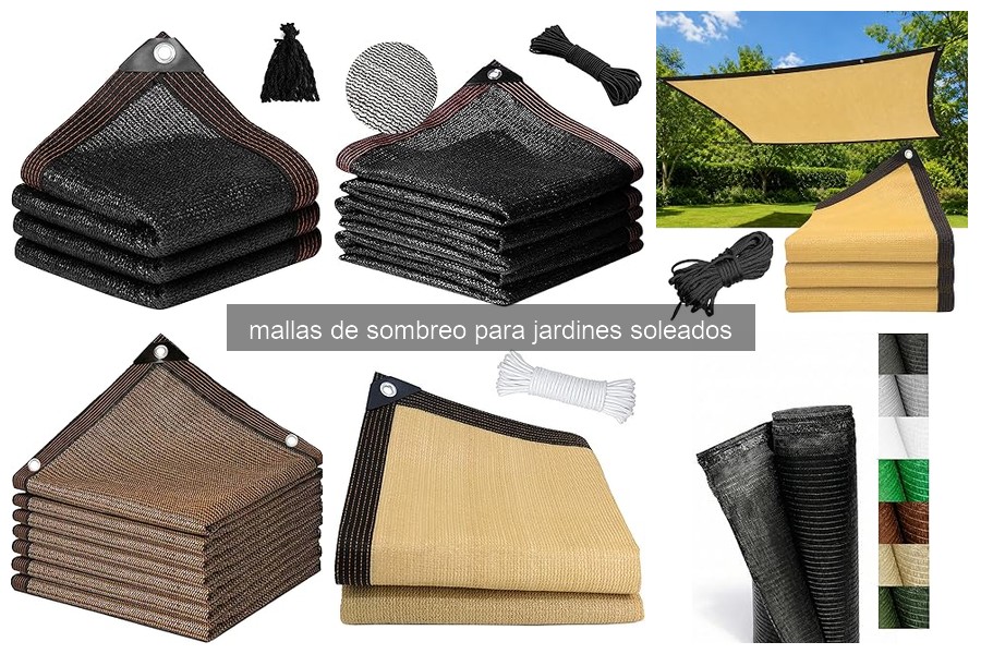 Comparativa de las Mejores Mallas de Sombreo para Jardines Soleados