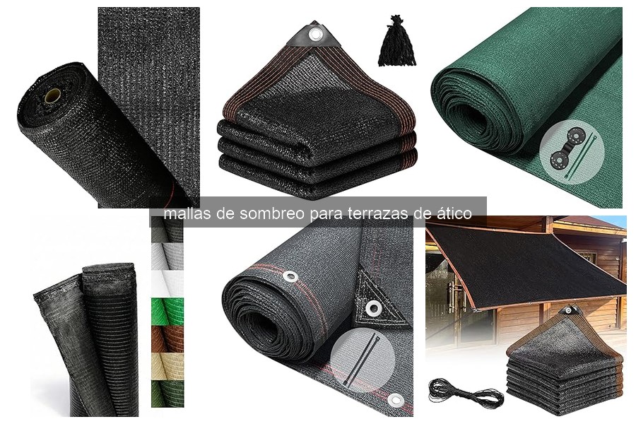 Comparativa de las mejores mallas de sombreo para terrazas
