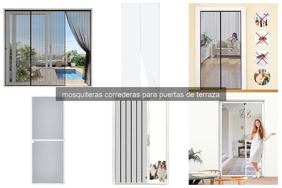 Comparativa de las Mejores Mosquiteras Correderas para Terrazas