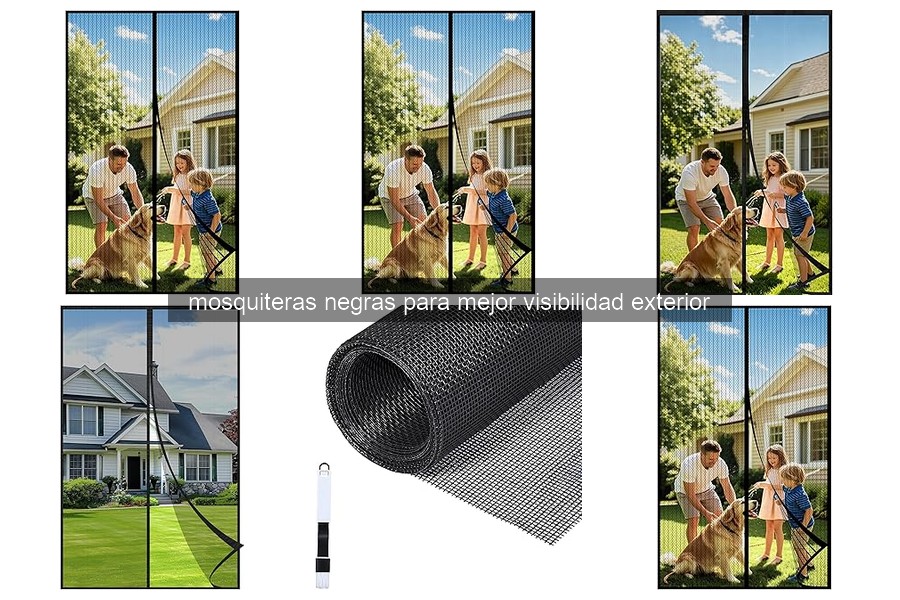 Comparativa de las Mejores Mosquiteras Negras para Ventanas