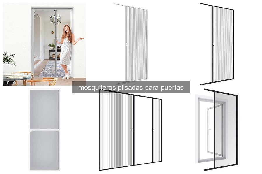 Comparativa de las Mejores Mosquiteras Plisadas para Puertas